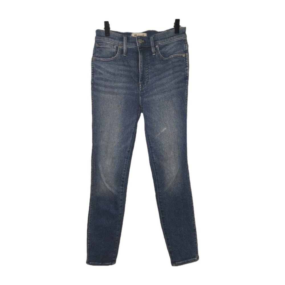 MADEWELL 10" High-Rise Skinny Crop Jeans‎ in Sheffield Wash Size 26